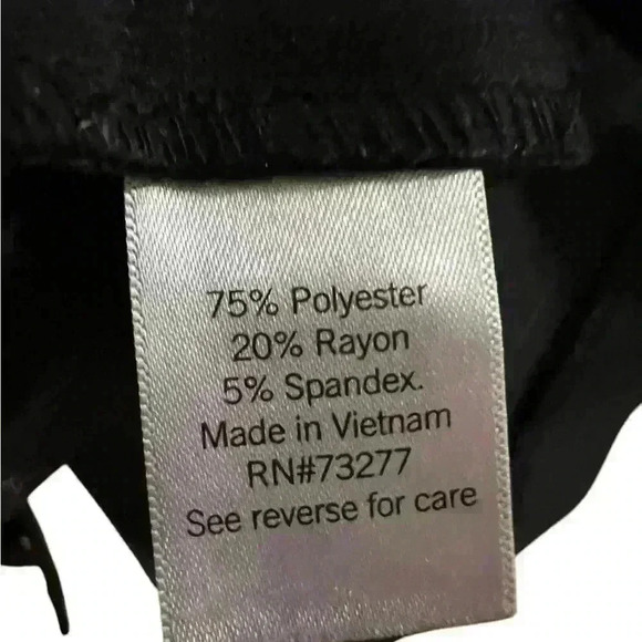 Nine West Black Blazer, Size Large - Picture 3 of 4